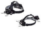 Naglavna svetilka LED tipa CREE XML-T6 2X XP-E E-231