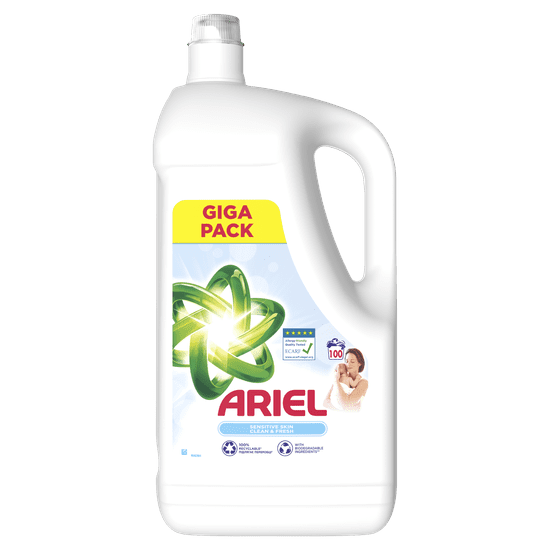 Ariel pralni gel Sensitive 100 pranj