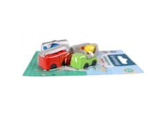STARPAK 4x Radirka, vozila 3D 