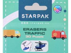 STARPAK 4x Radirka, vozila 3D 