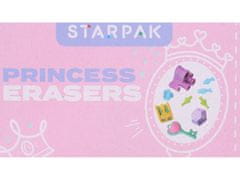 STARPAK 4x Radirka, princesa, grad 3D 