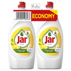 Jar detergent za pomivanje posode, limona, 2 x 900 ml