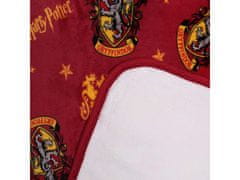 sarcia.eu Burgundska topel odeja/pregrinjalo s potiskom 120x150 cm HARRY POTTER