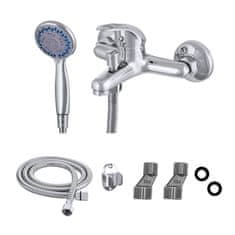 slomart tuš set Alfa B, krom