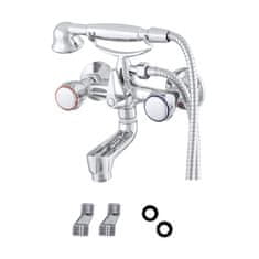 slomart tuš set Clasic, krom