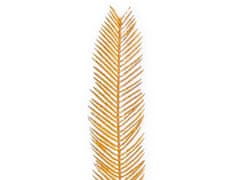 LAALU.cz Bakreni list z bleščicami 55 x 11 cm