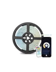Ksix SmartLED trak 5 metrov, obrezovanje, 1000 lumnov, CCT bela, daljinsko