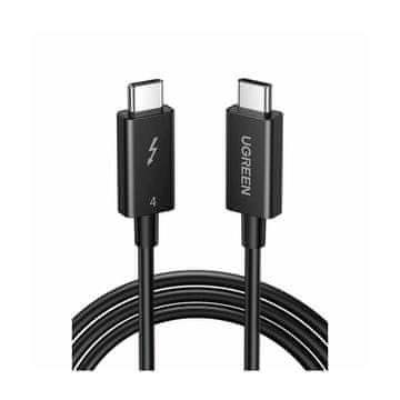 Ugreen US501 USB-C V USB-C THUNDERBOLT4 0,8 ČRN