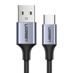 Ugreen US288 Kabel 2.0 USB-A v USB-C nikelj/alu 0,25m