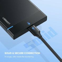Ugreen US312 USB-C -MICRO B Kabel 1m, črn