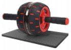 Vadbeno kolo AB WHEEL s podlogo, različne barve F-013