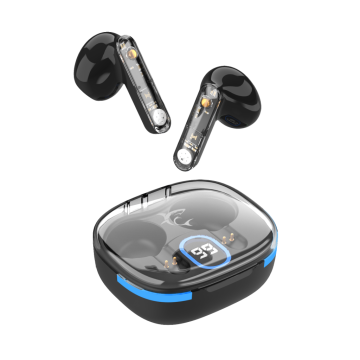 White Shark EARBUDS Slušalke + mikrofon Bluetooth GEB-TWS37 HYPERBEAT Črna