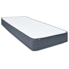 Vidaxl Box spring vzmetnica 190x90x20 cm srednje mehka blago