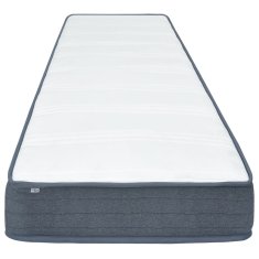 Vidaxl Box spring vzmetnica 200x70x20 cm srednje mehka blago