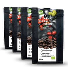 ARTINO GREEN Bio Espresso Italiano v zrnu, 4 x 250g
