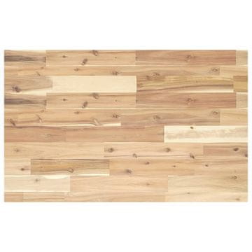Vidaxl Mizna plošča pravokotna 100x50x4 cm trden akacijev les