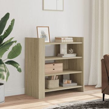 Vidaxl vidaXL Omarica, hrast sonoma, 73,5 x 35 x 75 cm, material na osnovi lesa