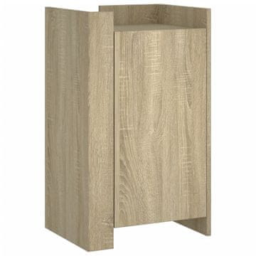 Vidaxl Komoda sonoma hrast 45x35x75 cm inženirski les