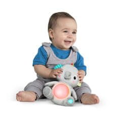Bright Starts Plush Musical Light-up Hug-a-bye Baby Elephant 0m +