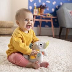 Bright Starts Plush Musical Light-up Hug-a-bye Baby Elephant 0m +