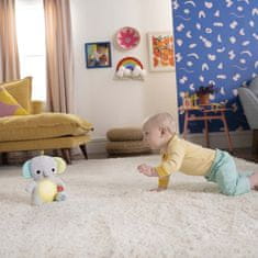 Bright Starts Plush Musical Light-up Hug-a-bye Baby Elephant 0m +