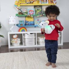 Bright Starts Plush Musical Light-up Hug-a-bye Baby Elephant 0m +