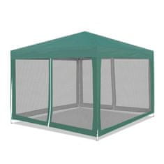 Kynast Aga Vrtni paviljon z mrežo proti komarjem 3x3 m Zeleni