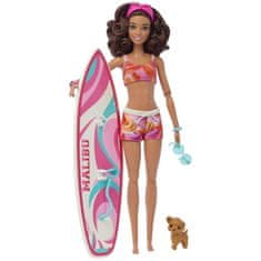 Mattel Barbie BARBIE SURFER z dodatki