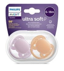 Philips Avent Ultrasoft Premium Neutral 6-18m deklica, 2 kosa