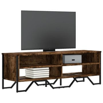Vidaxl vidaXL TV omarica dimljen hrast 122x34x41 cm