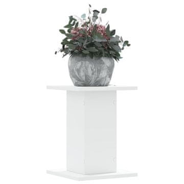Vidaxl vidaXL Stojala za rastline, 2 kosa, bela 30x30x40 cm