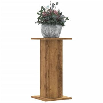 Vidaxl vidaXL Stojala za rastline, 2 kosa, umetniški hrast, 30x30x60 cm