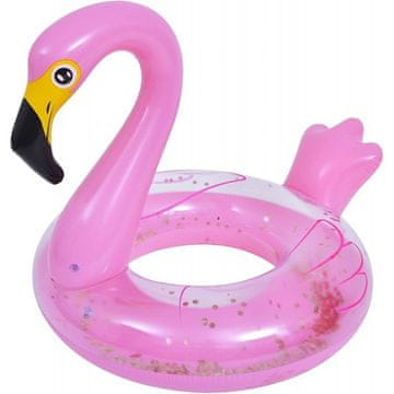 JLeisure Napihljiv plavalni obroč Flamingo 115cm