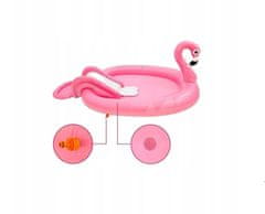 JLeisure Otroški bazen Flamingo s toboganom in fontano