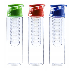 Volino Steklenička za vodo, posoda za sadje z infuzorjem 800 ml