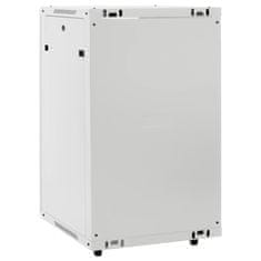 Vidaxl Omrežna omarica 18U 19 IP20 siva 60x60x100 cm