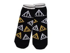 Ljubki dom Nogavice HARRY POTTER sivo-črna, 4 pari - različne velikosti Velikost: 39 - 42