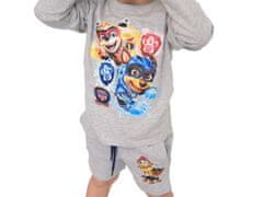Ljubki dom Otroška majica z dolgimi rokavi 2 kom PAW PATROL modra/siva - različne velikosti Velikost: 122 - 128