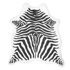 Ljubki dom Kopalna brisača ZEBRA, črno-bela
