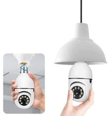 Blow T-834 IP kamera, LED žarnica, 2v1, WiFi, Full HD 4MP
