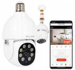 Blow T-834 IP kamera, LED žarnica, 2v1, WiFi, Full HD 4MP