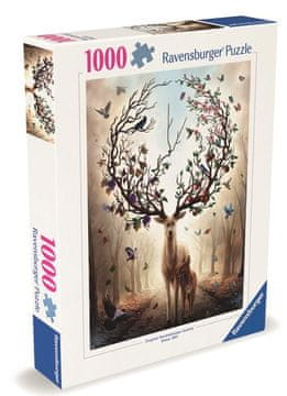 Ravensburger Fantazijski jelen sestavljanka, 1000 delov