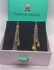 Flor de Cristal Uhani Lidia - Uhani s kristali