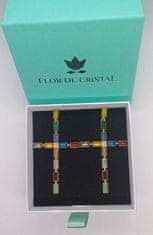 Flor de Cristal Uhani Alma - Uhani s kristali