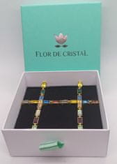 Flor de Cristal Uhani Alma - Uhani s kristali