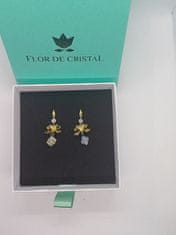 Flor de Cristal Uhani Jimena II - Uhani s kristali