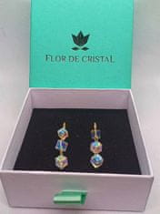 Flor de Cristal Uhani Jimena III - Uhani s kristali