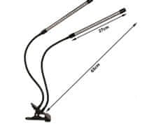 shumee LED svetilka za gojenje rastlin s polnim spektrom rasti cvetov z nastavitvijo sponke