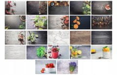 shumee Vzorčasta okrasna podloga za kuhinjsko mizo 43,5x28,5 cm