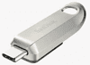 SANDISK Ultra Luxe USB-C ključ, 64GB, 3.2 Gen1, 300 MB/s, srebrn (SDCZ75-064G-G46)